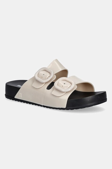 Melissa papuci MELISSA COZY SLIDE AD femei, culoarea bej, M 33913.BG167
