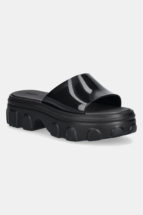 Melissa papuci MELISSA ELLA SLIDE AD femei, culoarea negru, cu platforma, M 35882.AZ385