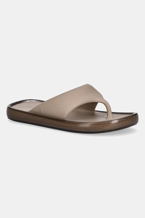 Melissa șlapi MELISSA FLOAT AD femei, culoarea bej, cu toc plat, M 33915 BE188