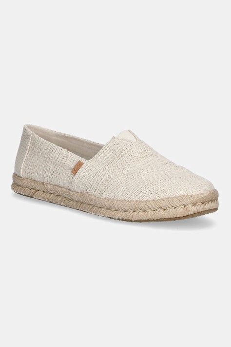 Toms espadrile ALPARGATA ROPE 2.1 culoarea bej, 10020693
