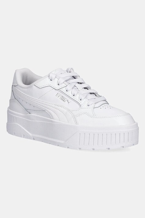 Шкіряні кросівки Puma SPORTY STREET жіночі колір білий 397461