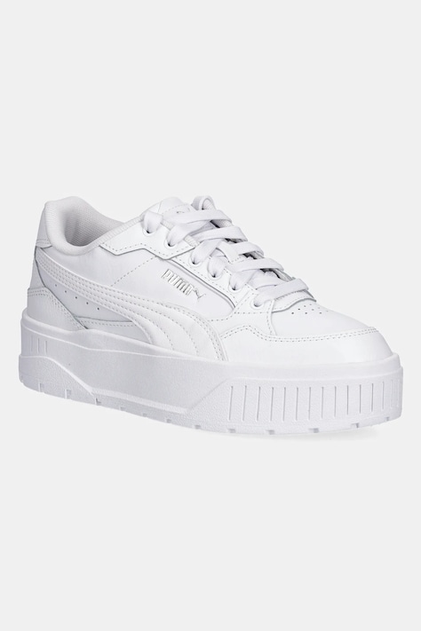 Кожаные кроссовки Puma SPORTY STREET женские цвет белый 397461
