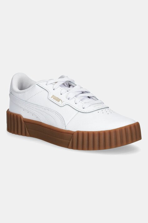 Puma sneakers Carina 3.0 culoarea alb, 400365