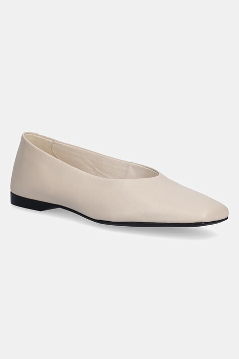 Vagabond Shoemakers balerini de piele DELIA culoarea bej, 5907-101-02