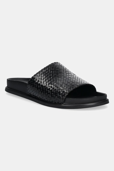 Vagabond Shoemakers slapi de piele EFFIE femei, culoarea negru, 5922-125-20