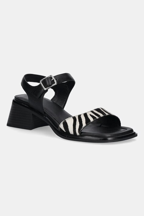 Vagabond Shoemakers sandale din piele întoarsă INES culoarea negru, 5911-261-87