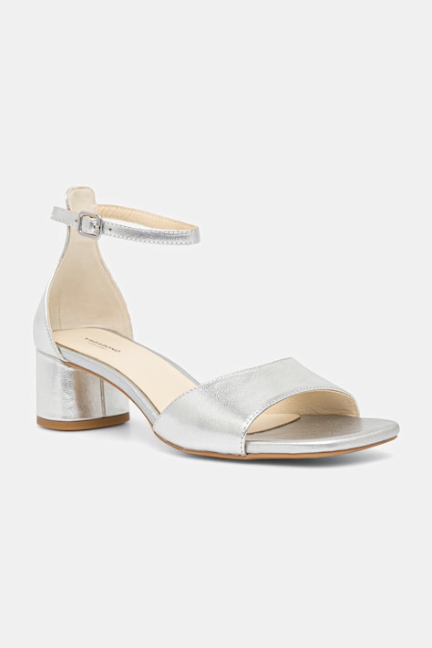 Δερμάτινα σανδάλια Vagabond Shoemakers PIPER χρώμα: ασημί, 5921-083-79