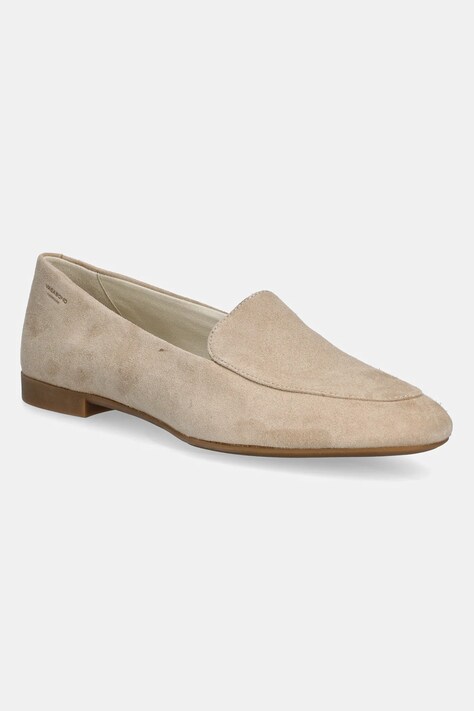 Замшевые мокасины Vagabond Shoemakers SIBEL женские цвет бежевый на плоском ходу 5958-040-11