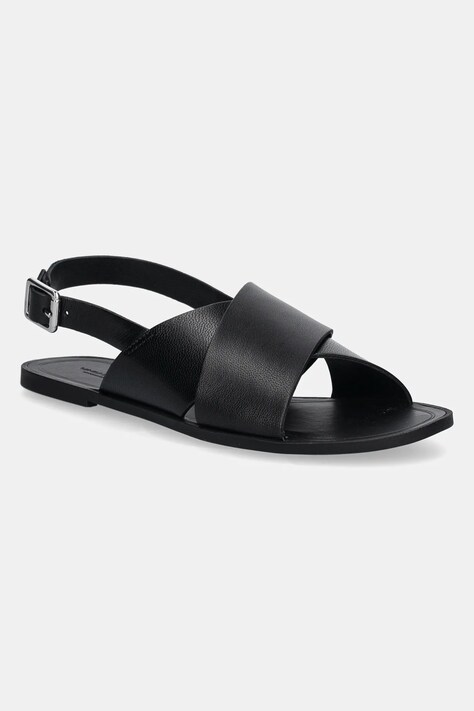 Vagabond Shoemakers sandale de piele TIA 2.0 femei, culoarea negru, 5931-001-20