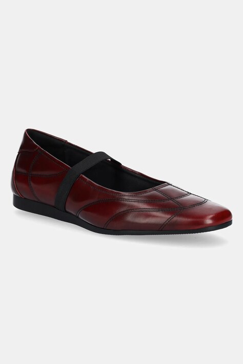 Vagabond Shoemakers balerini de piele 5925-518-47 culoarea bordo, 5925-518-47