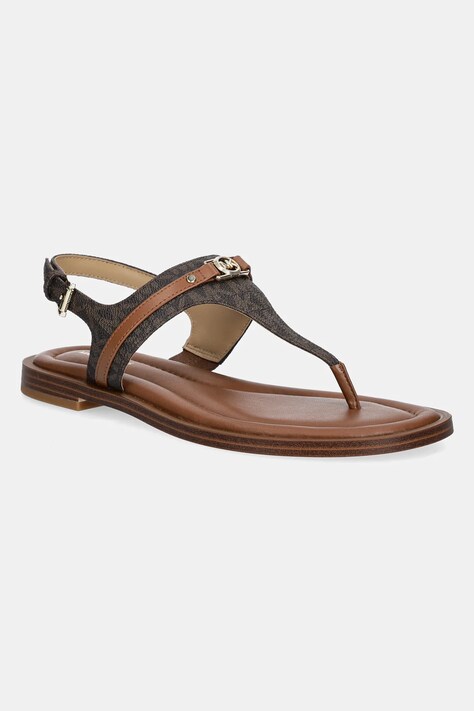 MICHAEL Michael Kors sandale Mandy femei, culoarea maro, 40S5MAFS1B.227