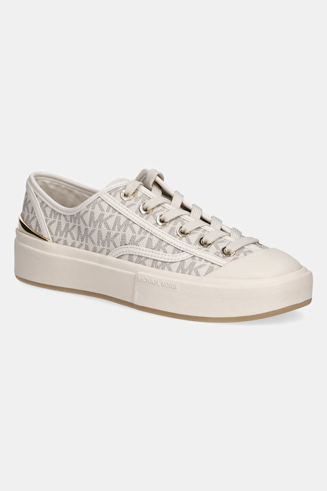 Πάνινα παπούτσια MICHAEL Michael Kors Jude χρώμα: μπεζ, 43S5JUFS1B.150