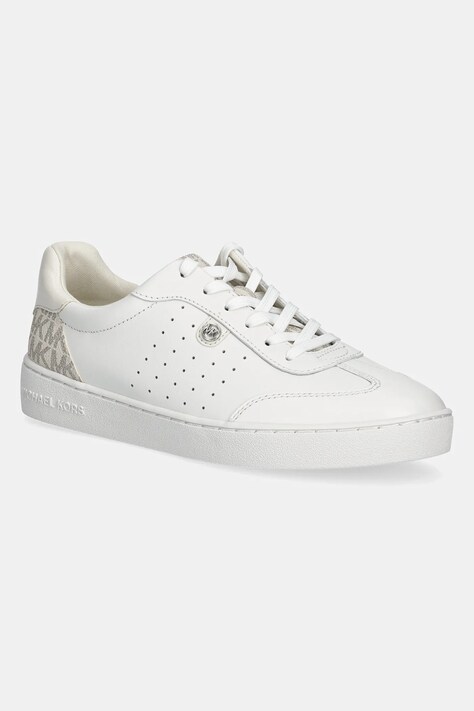 MICHAEL Michael Kors sneakers Scotty femei, culoarea alb, 43S5SCFS3L.141