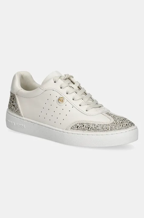 MICHAEL Michael Kors sneakers Scotty femei, culoarea alb, 43S5SCFS7L.141