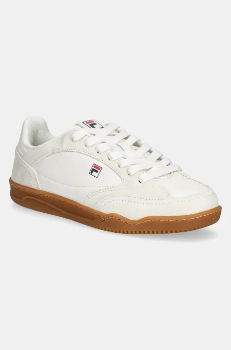 Fila sneakersy skórzane Slantshot damskie kolor beżowy FFW0523