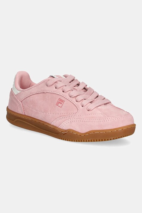 Замшевые кроссовки Fila Slantshot женские цвет розовый FFW0524