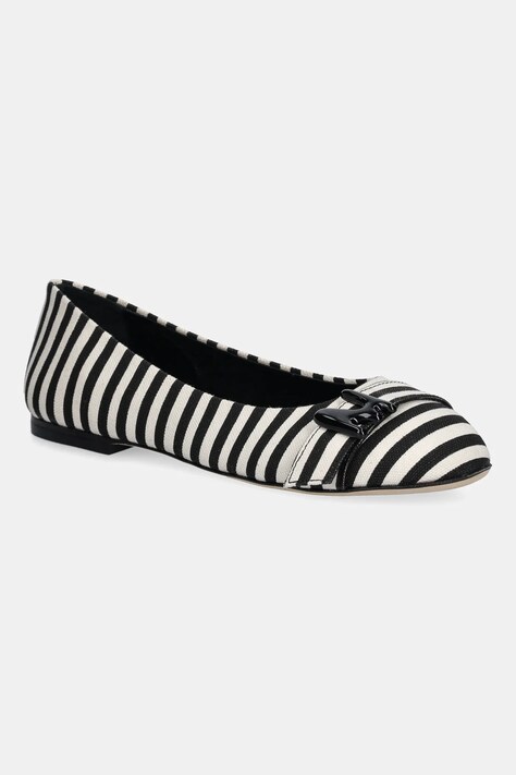 Балетки MSGM цвет чёрный  3841MDS350
