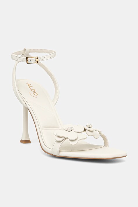 Aldo sandale de piele DAISYLILY culoarea bej, 13965245