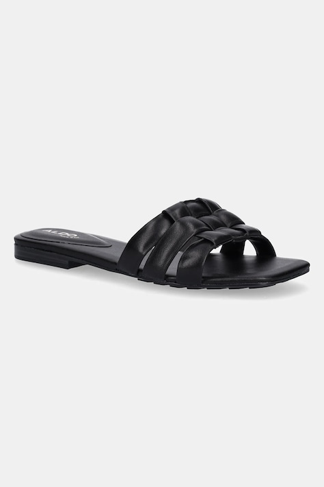 Шкіряні шльопанці Aldo GOTOSANDAL жіночі колір чорний 13966678