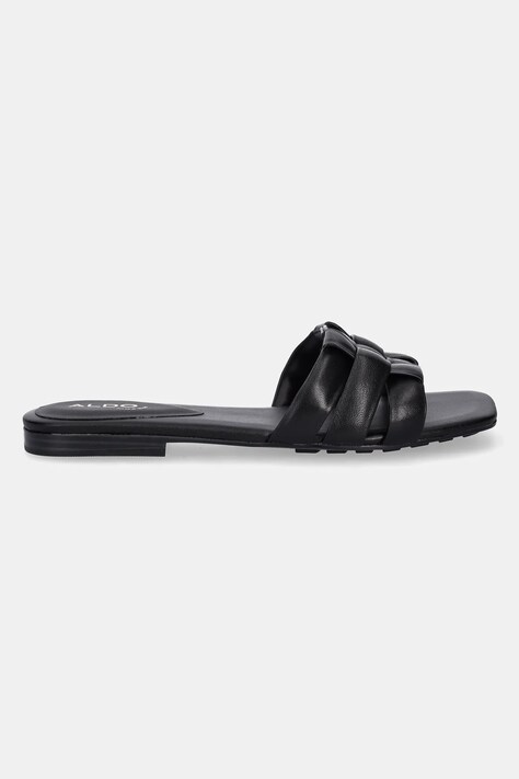 Шкіряні шльопанці Aldo GOTOSANDAL — SS25-OBD3FS, чорний — фото 2