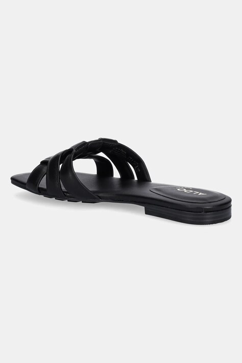 Шкіряні шльопанці Aldo GOTOSANDAL — SS25-OBD3FS, чорний — фото 3