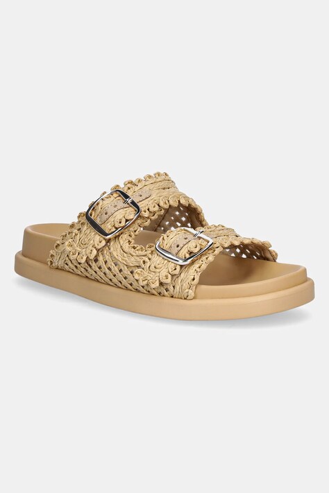 Aldo papuci BOHOCHIC femei, culoarea bej, 13967516