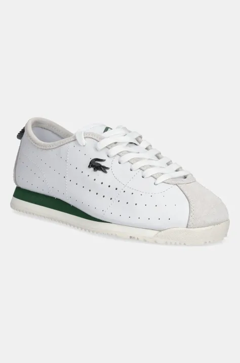 Lacoste sneakers din piele CLUB-LOW culoarea alb, 49SFA0043