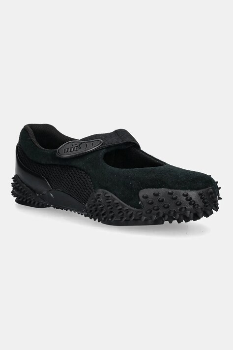 Semišové baleríny Puma Mostro Fey PRM černá barva, 401062