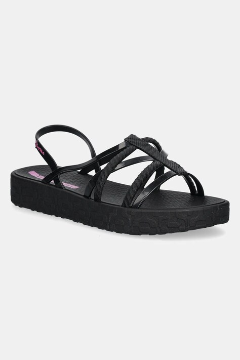 Ipanema sandale DIVERSA FLAT femei, culoarea negru, 27238-BH322