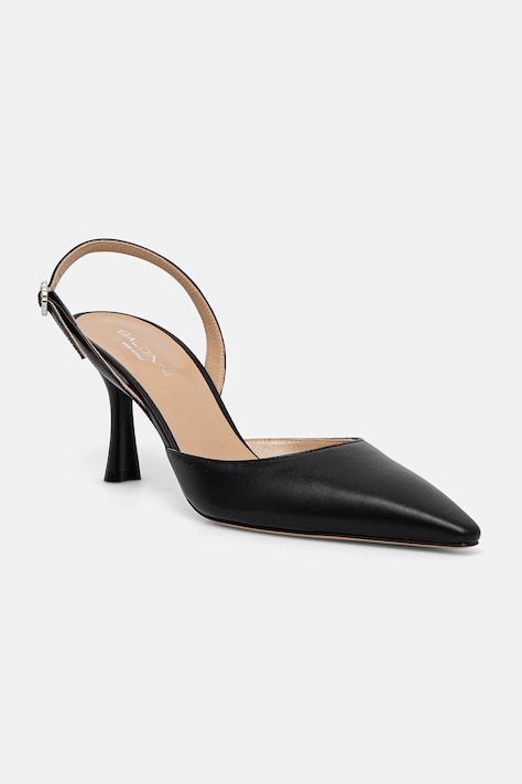 Baldinini stilettos de piele culoarea negru, D5E182P7VITE
