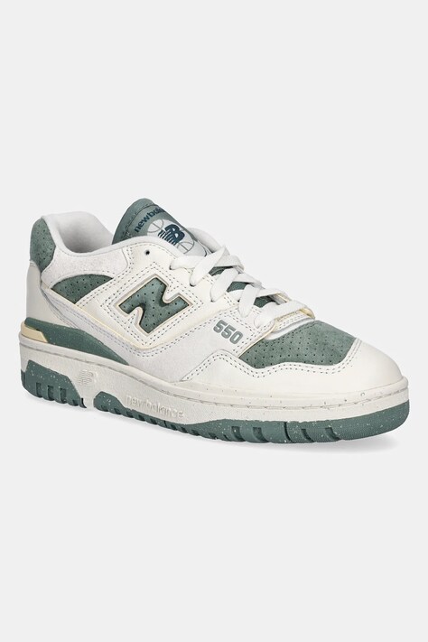 Kožené tenisky New Balance BBW550PE béžová barva, BBW550PE
