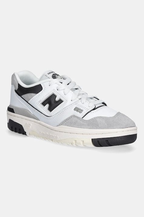 New Balance sneakers 550 culoarea alb, GSB550BW