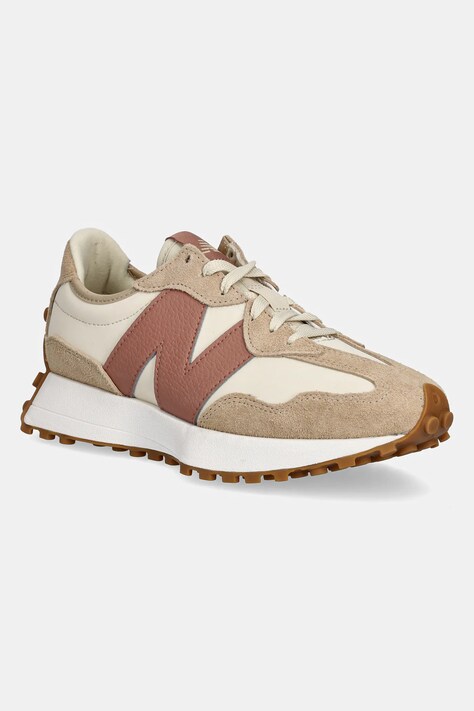 New Balance sneakers WS327NKA colore beige WS327NKA