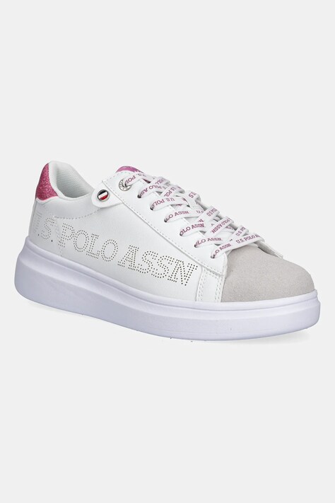Sneakers boty U.S. Polo Assn. CODY bílá barva, CODY011W/5YH1