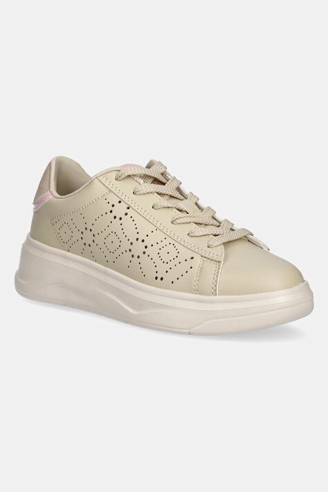 Sneakers boty U.S. Polo Assn. GINGER béžová barva, GINGER001W/5YH1