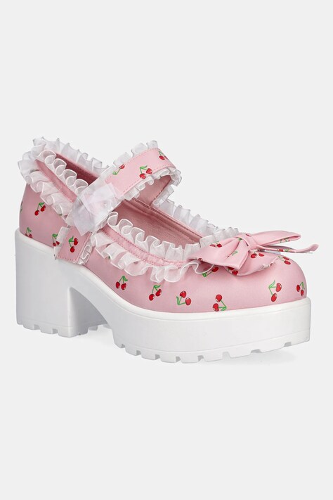 Koi Footwear czółenka kolor różowy na słupku ND68C