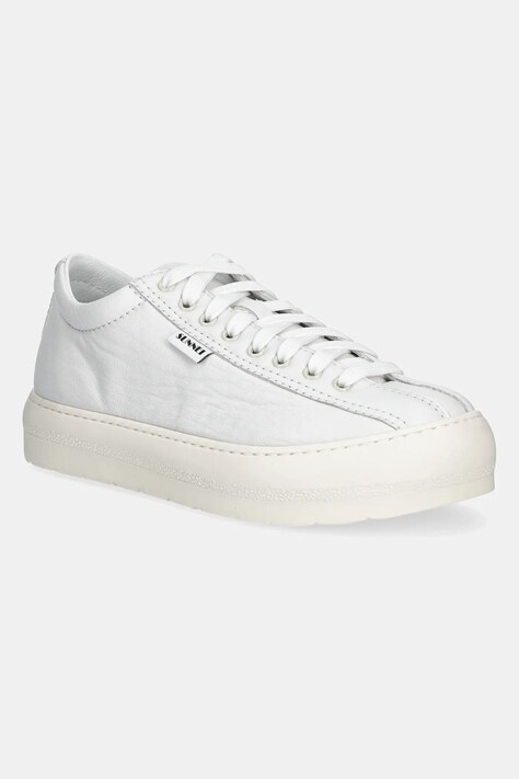 Sunnei sneakers din piele DREAMY BOWLING culoarea alb, SHOXSNK004