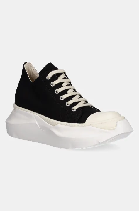 Tenisky Rick Owens DRKSHDW Abstract Low Sneak dámske, čierna farba, DS01E3842.DO