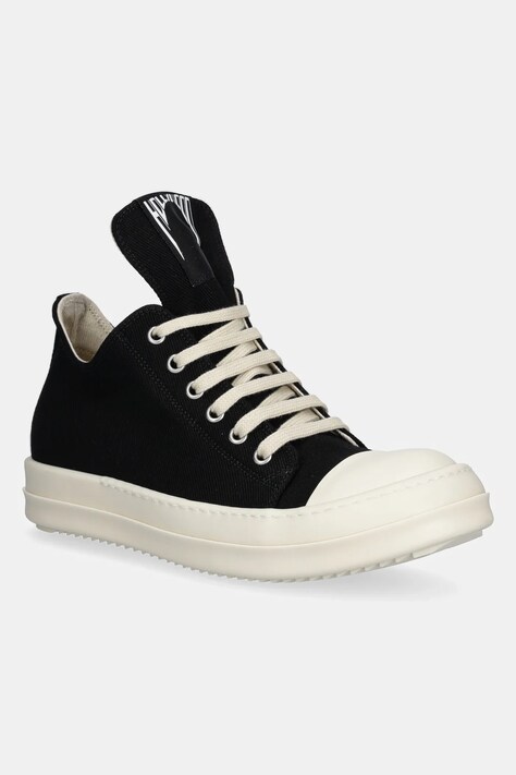 Ниски кецове Rick Owens Low Sneaks в черно DS01E3802.DOEH1