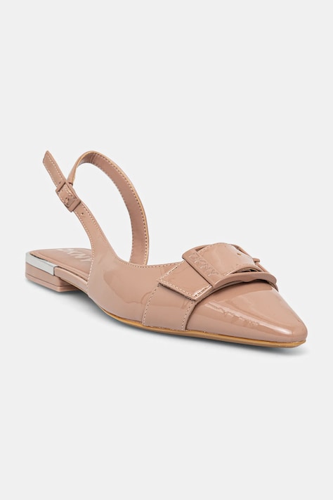 Балетки Dkny Clemma колір рожевий відкрита п'ята K1563744