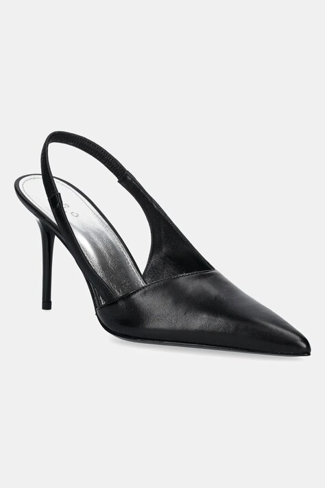 IRO stilettos de piele Stargey culoarea negru, WP143STARGEY