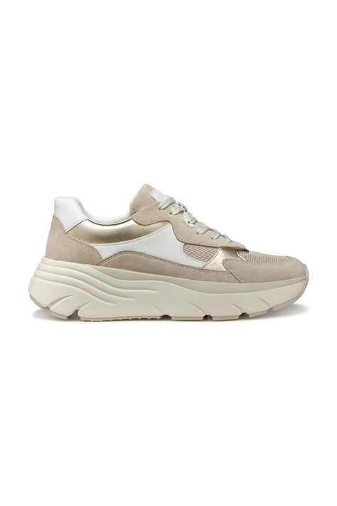Geox sneakers D DIAMANTA femei, culoarea bej, D45UFB 05422 C1ZH6