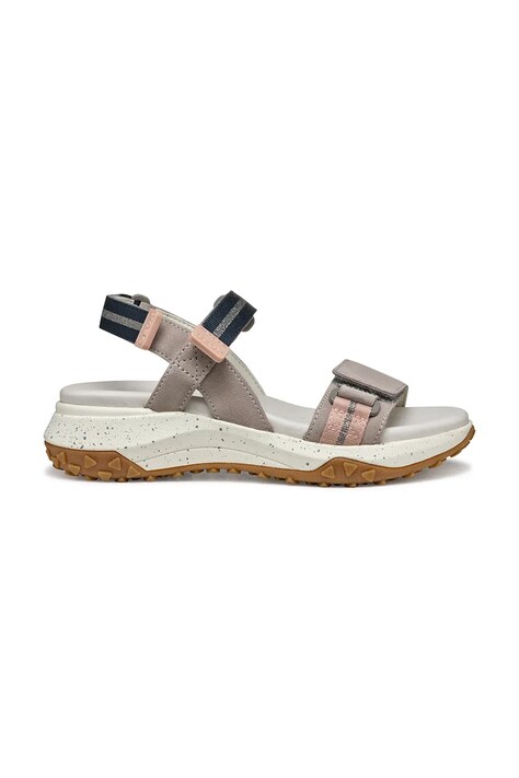 Geox sandale D SORAPIS + GRIP femei, culoarea bej, cu platforma, D35TBB 02211 C5Y8Z