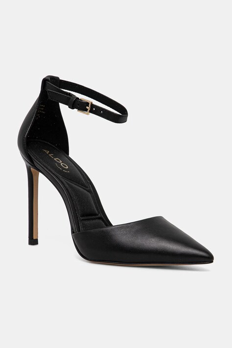 Aldo pantofi cu toc DERPERLA culoarea negru, 13918786