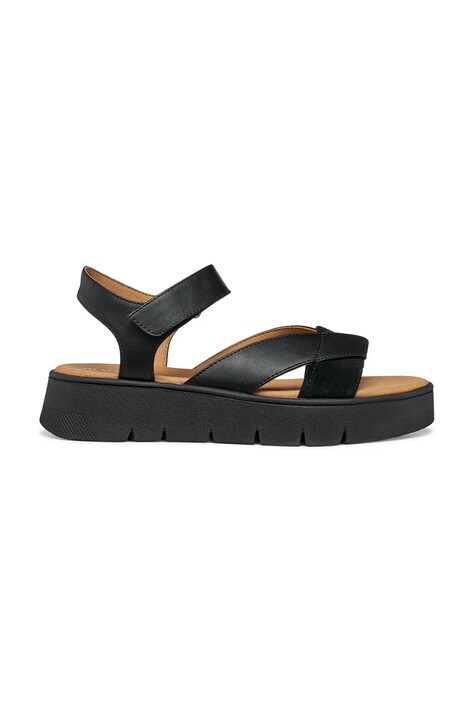 Geox sandale D DANDRA 40 femei, culoarea negru, cu platforma, D55SCB 05422 C9999