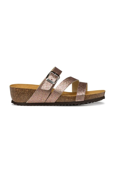 Geox ciabatte slide D NEW STHELLAE donna colore beige D551AA 000EW C0896