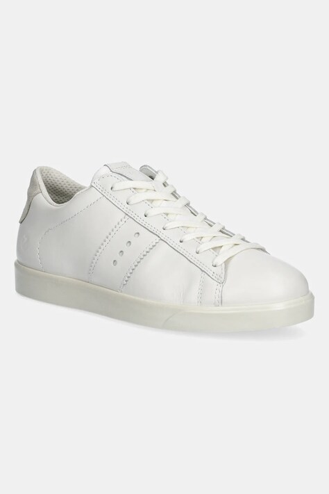 Кожени маратонки Ecco Street Lite Sneaker в бяло 212803-59390