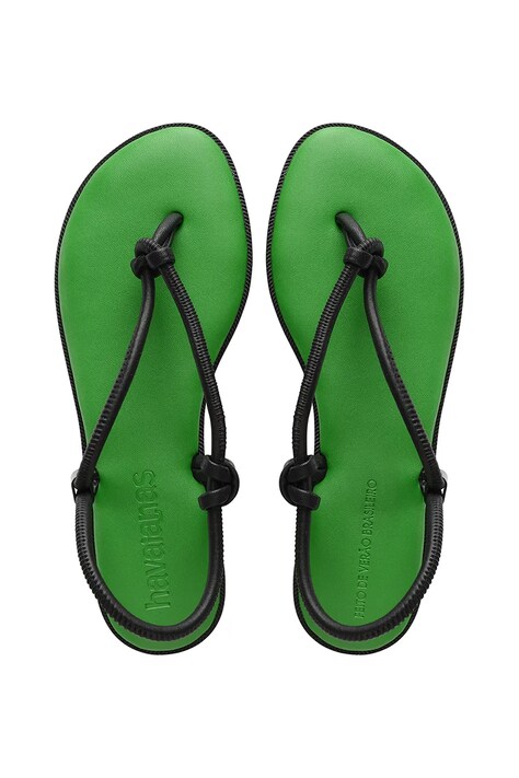 Havaianas sandale UNA ACAI femei, culoarea negru, 4149616.2703