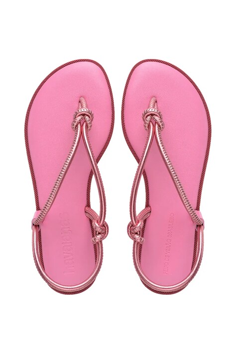 Σανδάλια Havaianas UNA ACAI χρώμα: ροζ, 4149616.9321