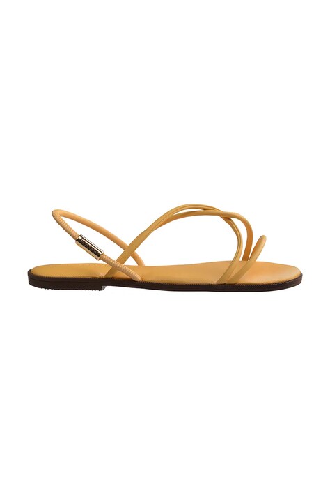 Sandále Havaianas UNA MANGA CAJA dámske, žltá farba, 4149609.5559